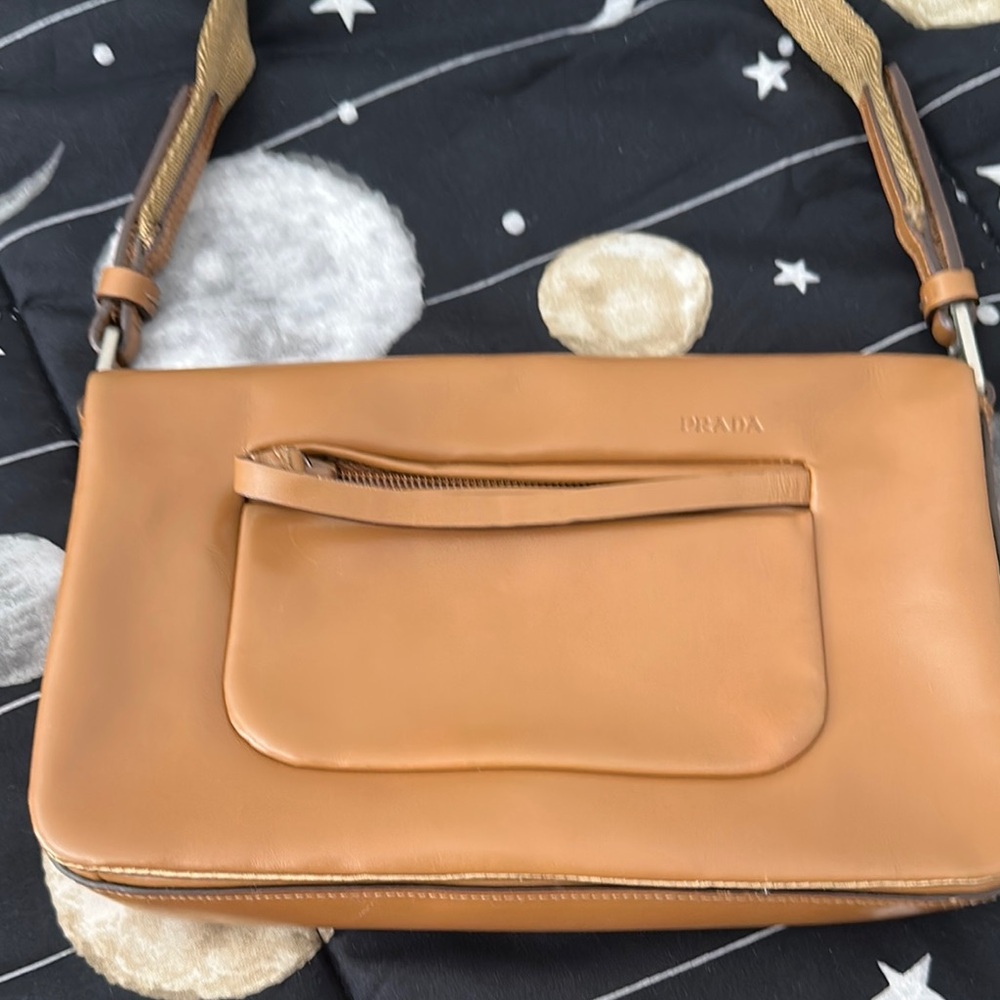Prada Tan Crossbody Bag
